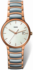Rado Centrix Quartz Analog Date Stainless Steel Watch# R30554103 (Men Watch)