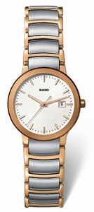 Rado Centrix Quartz Analog Date Stainless Steel Watch# R30555103 (Women Watch)