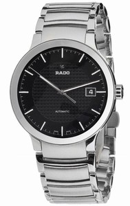 Rado Centrix Automatic Black Dial Stainless Steel Watch# R30939163 (Men Watch)