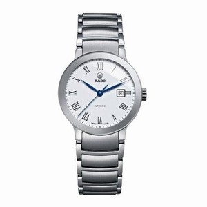 Rado Centrix Automatic Roman Date White Dial Stainless Steel Watch# R30940013 (Women Watch)