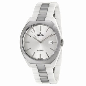 Rado Specchio Automatic Analog Date Stainless Steel and White Ceramic Watch# R31561102 (Men Watch)