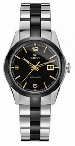 Rado Hyperchrome Automatic Black Dial Date Stainless Steel and Ceramic Watch# R32049162 (Women Watch)