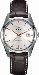 Rado Automatic Date Dark Brown Leather Watch # R32115115 (Men Watch)