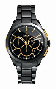 Rado Hyperchrome Automatic Chronograph Date Black Ceramic Watch# R32277152 (Men Watch)