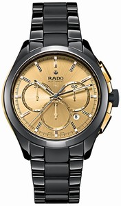 Rado Hyperchrome Automatic Chronograph Date Black Ceramic Limited Edition Watch# R32589692 (Men Watch)