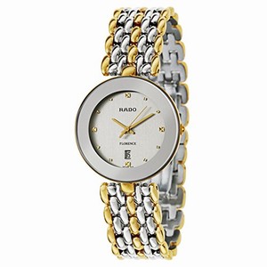 Rado Florence Quartz Analog Date Two Tone Stainless Steel Watch# R48743103 (Men Watch)