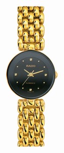 Rado Quartz Analog Gold Tone Stainless Steel Watch # R48745153 (WomenWatch)