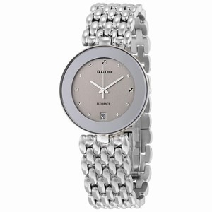 Rado Gray Quartz Watch #R48792103 (Women Watch)