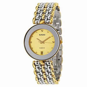 Rado Florence Quartz Analog Date Two Tone Stainless Steel Watch# R48793253 (Men Watch)