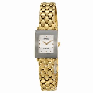 Rado Florence Quartz Gold Tone Stainless Steel Watch# R48841114 (Women Watch)