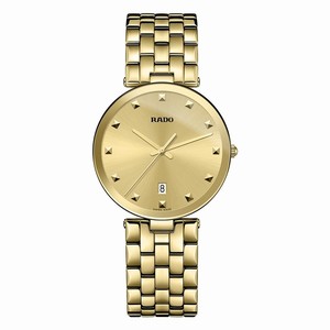Rado Gold Dial Calendar Watch #R48868253 (Women Watch)