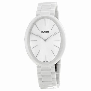 Rado Esenza Quartz Analog White Ceramic Watch# R53092012 (Women Watch)