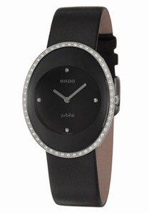 Rado Esenza Quartz Diamonds Bezel Oval 33mm Watch# R53761715 (Women Watch)