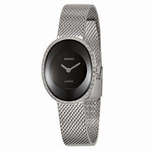Rado Esenza Quartz Analog Diamond Bezel Stainless Steel Watch# R53763153 (Women Watch)