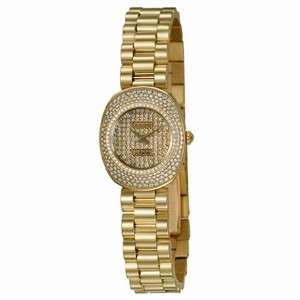 Rado Royal Dream Quartz Diamonds Pave Dial Diamonds Bezel 21mm Watch# R91176718 (Women Watch)