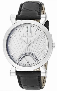 Bvlgari Automatic Dial Color White Watch #SB42WSLDR (Men Watch)