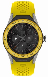TAG Heuer Connected Modular 45 Smartwatch Yellow Aluminium Bezel Yellow Rubber # SBF8A8017.11FT6082 (Men Watch)