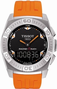 Tissot Men's Orange Racing Touch Watch # T002.520.17.051.01 ( Men Watch)