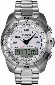 Tissot T-Touch Expert Analog Digital Stainless Steel Watch # T013.420.11.032.00 (Men Watch)