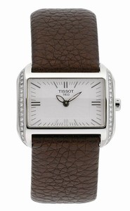 Tissot Quartz Diamonds Stainless Steel T-Wave Watch #T023.309.16.031.01 (Women Watch)