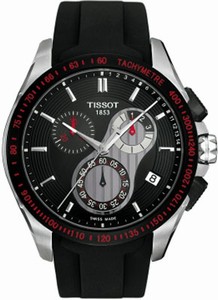 Tissot Automatic Chronograph Black Rubber Watch # T024.417.27.051.00 (Men Watch)