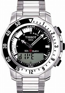 Tissot Quartz Analog Digital Stainless Steel Watch # T026.420.11.051.00 (Men Watch)