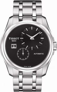 Tissot T-Trend Couturier Automatic Analog Date Stainless Steel Black Watch# T035.428.11.051.00 (Men Watch)