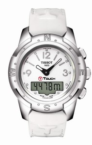 Tissot Quartz Multifunction Diamond Dials T-Touch Watch #T047.220.46.016.00 (Women Watch)