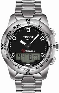 Tissot Touch Collection T-Touch II Stainless Steel Men Watch #T047.420.11.051.00
