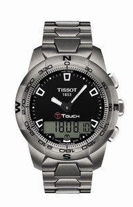 Tissot Quartz Multifunction T-Touch Watch #T047.420.44.051.00 (Men Watch)