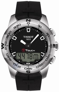 Tissot T-Touch Quartz Titanium Analog Digital Multifunction Watch # T047.420.47.051.00 (Men Watch)