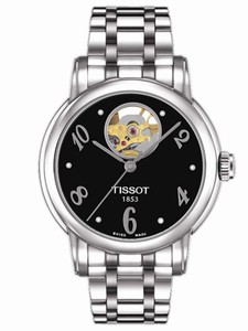 Tissot Classic Lady Heart Automatic Skeletal Arabic Numerals Watch # T050.207.11.057.00 (Women Watch)