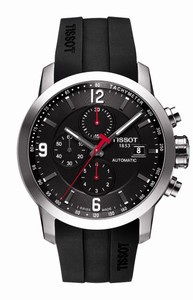 Tissot T-Sport PRC200 Automatic Chronograph Date Black Watch# T055.427.17.057.00 (Men Watch)