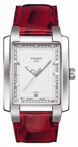 Tissot T-Trend TXL Quartz Analog Rectangle Date Watch# T061.310.16.031.01 (Women Watch)