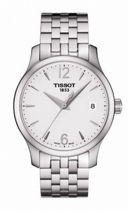 Tissot T-Classic Tradition Quartz Analog Date Stainless Steel Watch# T063.210.11.037.00 (Women Watch)