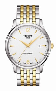 Tissot T-Classics Tradition Automatic Date Two Tone Stainless Steel Watch# T063.407.22.037.00 (Men Watch)