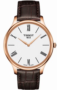 Tissot Quartz Analog Brown Leather Watch # T063.409.36.018.00 (Men Watch)