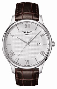 Tissot Quartz Analog Date Brown Leather Watch # T063.610.16.038.00 (Men Watch)