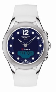 Tissot Blue Battery Operated Quartz Watch # T075.220.17.047.00 (Women Watch)