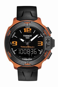 Tissot T-Race Touch Aluminium Black Rubber Watch# T081.420.97.057.03 (Men Watch)