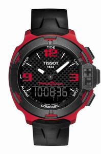 Tissot T-Race Touch Aluminium Quartz Black Silicone Watch# T081.420.97.207.00 (Men Watch)
