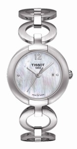 Tissot Carson Pinky Series Quartz White Mother of Pearl Date Watch # T084.210.11.117.01 (Women Watch)