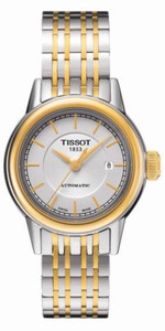 Tissot Carson Automatic Index Hour Markers Date Watch # T085.207.22.011.00 (Women Watch)