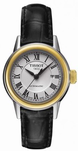 Tissot Carson Automatic Roman Hour Markers Date Watch # T085.207.26.013.00 (Women Watch)