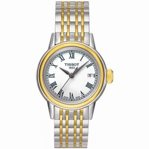 Tissot Carson Quartz Analog Date Roman Stainless Steel Watch# T085.210.22.013.00 (Women Watch)
