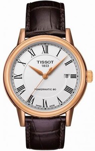 Tissot Carson Automatic Roman Powermatic 80 Date Watch # T085.407.36.013.00 (Men Watch)