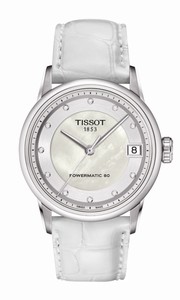 Tissot Luxury Automatic Analog Powermatic 80 Date White Watch# T086.207.16.116.00 (Women Watch)