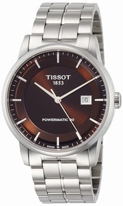 Tissot Brown Dial Stainless Steel Band Watch #T086.407.11.291.00 (Men Watch)