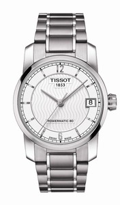 Tissot Automatic Analog Date Titanium Watch# T087.207.44.037.00 (Women Watch)