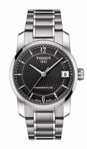 Tissot Automatic Analog Date Titanium Watch# T087.207.44.057.00 (Women Watch)
